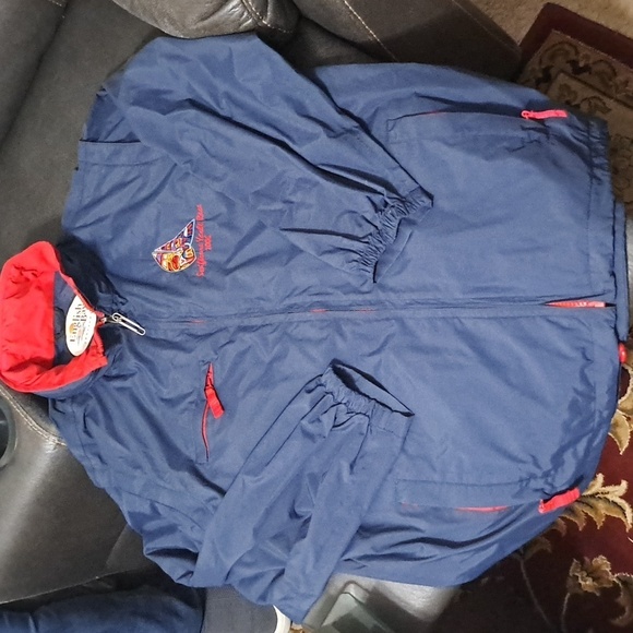 English Bay EBS Canada Swiftsure Yacht Race jacket in Large w cellphone pocket